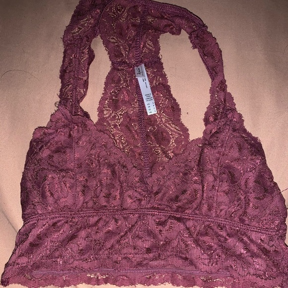 burgundy bralette - Picture 1 of 4